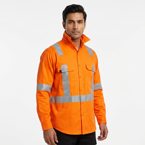 Clush Industries High Visibility Waterproof Windproof Breathable Long Sleeve Cotton Mechanic Custom <b>Welding</b> Safety Workwear - Product Image 1