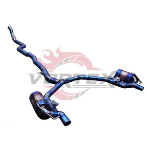 ท่อไอเสีย Vortex Burnt Blue Titanium Valvetronic สำหรับ Mercedes AMG GT50 GT53 ปี 2019-2024 - Product Image 2