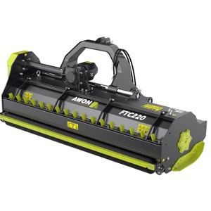 AWON FTC160-180-200-220 offset arrière-monté tracteur faucheuse à fléaux broyeur broyeur de <span class=keywords><strong>jardin</strong></span> déchiqueteuse à bois - Product Image 1