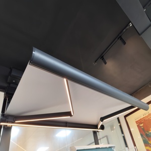 Toldo Retráctil <span class=keywords><strong>de</strong></span> Lujo con Casete Completo, Protección Solar, Resistente al Viento y Anti-UV <span class=keywords><strong>para</strong></span> Patio Exterior, Hogar y Hotel - Product Image 1