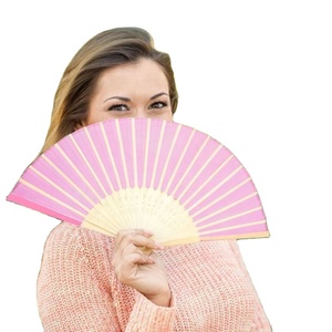 Abanicos de Bambú de 21 cm de Largo, Multicolores, Recuerdos Únicos para Invitados, Regalo de Boda - Product Image 3