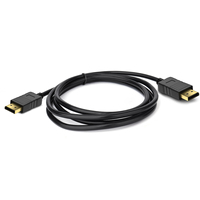 Cable DisplayPort 1.2 de 3 Metros, DP a DP Macho a Macho, Cable de Video 4K 30Hz para Monitor, PC, Laptop, TV, Proyector