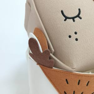 صندوق مكتب قذر قابل للطي من شعر الحيوانات الملونة ، صندوق بن لكتب ألعاب الأطفال - Product Image 5