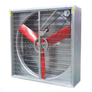 Poultry farm chicken heavy hammer ventilation exhaust fan with plastic fan blades wall mounted ventilation extractor exhaust