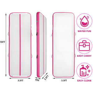 <span class=keywords><strong>Tapis</strong></span> <span class=keywords><strong>de</strong></span> gymnastique <span class=keywords><strong>gonflable</strong></span> sur mesure en PVC pour entraînement à domicile, yoga, cheerleading, exercices <span class=keywords><strong>de</strong></span> <span class=keywords><strong>gym</strong></span> - Product Image 3