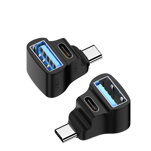 2 in 1 USB3.1 20Gbps USB C to Type C Adapter ThunderBo 8K 100W Fast Charge OTG Converter Data Adapter USB Hub