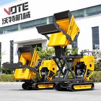 Vente directe usine Mini-dumper sur chenilles avec garantie après-vente CE