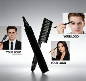 Stylo <span class=keywords><strong>de</strong></span> remplissage pour <span class=keywords><strong>barbe</strong></span> et sourcils rafraîchissant pour homme avec brosse et solution, pratique pour le modelage quotidien - Product Image 3