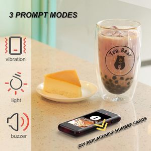 Sistema de Llamada Inalámbrico para Restaurantes con 8/12/16 Timbres, Sistema de Llamada con Pantalla LCD Impermeable para Colas - Product Image 6