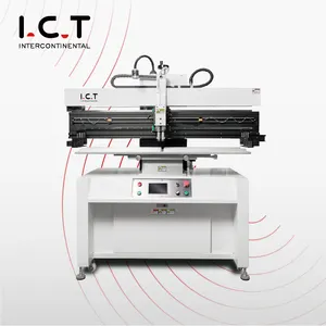 I.t layar stensil SMT PCB Solder Printer sirkuit pencetak pasta Printer Manual presisi tinggi mesin SMD