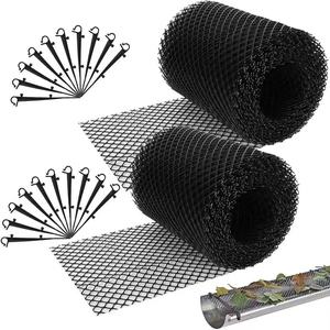 Protection de gouttière en maille bon marché - Empêche les gouttières de se boucher - Protection contre les débris pour gouttière en plastique - Product Image 6