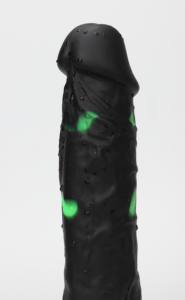 エイリアン型100% 液体シリコーンディルドグリーンブラック大人用おもちゃリアルな巨大な大人用おもちゃ - Product Image 5