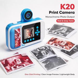 <span class=keywords><strong>กล้อง</strong></span><span class=keywords><strong>ถ่ายรูป</strong></span>เด็ก K20 พิมพ์ภาพทันที 180 °   <span class=keywords><strong>กล้อง</strong></span>ดิจิตอลสำหรับเด็ก หน้าจอ HD 2.4 นิ้ว ความละเอียด 48MP พร้อมฟังก์ชั่น<span class=keywords><strong>วาด</strong></span>ภาพด้วยดินสอสี - Product Image 1