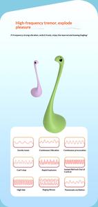 कस्टम ऐप रिमोट कंट्रोल कम शोर सिलिकॉन 9-आवृत्ति मजबूत कंपन जोड़े कंपन वाइब्रेटर - Product Image 5