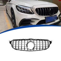 Grille C63 AMG au design moderne en cristal, grille GT W205 pour Mercedes Benz Classe C W205 2015-2021