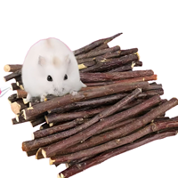 Bâton à mâcher en bois naturel pour chinchilla, cochon d'Inde, lapin et petits animaux, y compris des blocs de dentition, jouet à mâcher sûr pour les dents et les molaires