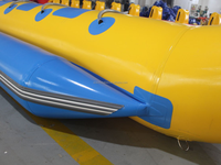 Bâche en PVC, bateau banane gonflable pour 8 personnes, conception classique, 0.9mm, offre spéciale