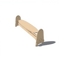 Jeu de table en bois TSKJ Surfing, éducatif, design unique, sain, écologique, sans besoin d'électricité, interaction parent-enfant