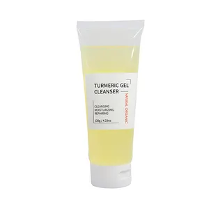 Aixin Private Label Soothing Turmeric Clarifying Facial Cleanser Gentle Face Wash Cleanses Skin, Helps Reduce Acne