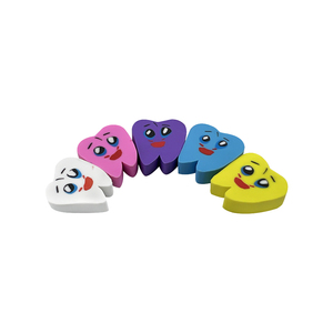 50 gommes dentaires par sachet, gommes mignonnes en forme de <span class=keywords><strong>dent</strong></span>, gommes créatives <span class=keywords><strong>pour</strong></span> clinique dentaire, cadeau créatif <span class=keywords><strong>pour</strong></span> enfants, mini gommes - Product Image 3