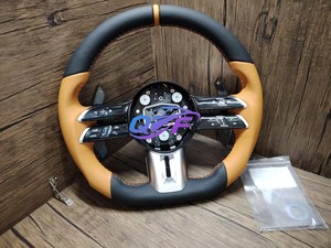 Volant entièrement en cuir pour <span class=keywords><strong>Mercedes</strong></span>-Benz AMG (compatible avec les modèles : <span class=keywords><strong>S223</strong></span>, C206, 232, E213, W223, W222, W211, W206) - Product Image 5