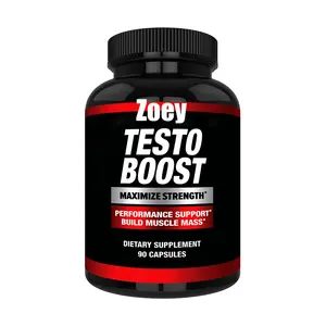 Testo Booster Supplement Capsules Potent&Natural Herbal Pills Boost Muscle Growth With Tribulus Horny Goat Weed Hawthorn Zinc