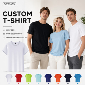 Custom Logo Denim O-Neck T-<b>shirt</b> <b>100</b>% <b>Polyester</b> Quick Dry 150g Performance Gym Sports Tee Reflective Running <b>Shirt</b> Private Label - Product Image 3
