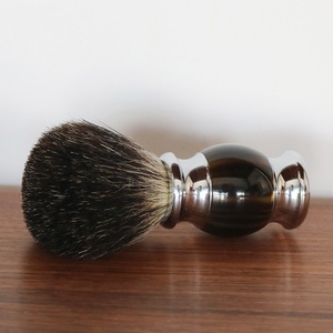 أداة تنظيف متينة للرجال حوض صابون حلاقة أسود + رف حلاقة من الفولاذ المقاوم للصدأ فرشاة لحية هدية للرجال تخفيضات كبيرة على الاستمالة - Product Image 6