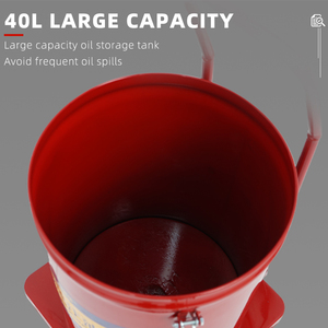OEM Factory 40L Lubricador de grasa neumático de alta presión 18KG Bomba de grasa neumática Inyector de grasa de aire - Product Image 4