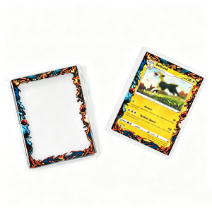 Pochettes pour cartes à collectionner en PP avec impression personnalisée, protection contre l'eau, sans acide. - Product Image 1