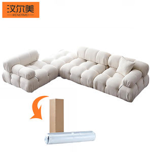 Vente en gros de canapés de salon modernes à compression ensemble de meubles Salas canapé design de maison moderne canapé modulaire sectionnel Bellini - Product Image 1