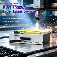 Source laser à fibre BWT originale 2 kW, générateur laser CW, modulation 5 kHz, connecteur QBH pour la découpe de métaux, le soudage et le nettoyage de la rouille