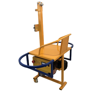 Keranjang gantung baja industri <span class=keywords><strong>Platform</strong></span> kerja listrik 22V satu orang, alat konstruksi dinding eksternal ketinggian tinggi - Product Image 1