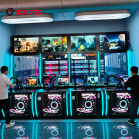 Simulateur de tir à l'arcade Yulong avec système de notation électronique, équipement de jeu à monnayeur pour centre de divertissement familial (FEC)