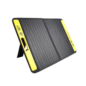 Vietnam export outdoor 60W foldable portable solar panels charger bag for home camping