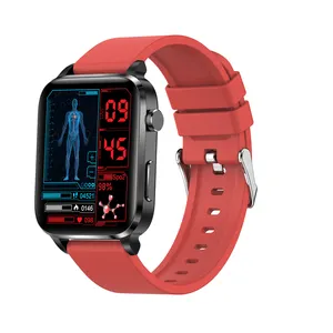 Jam tangan pintar Kesehatan Pria Wanita, harga rendah 2023 200Mah baterai tinggi layar besar 1.7 inci jam tangan layar sentuh pintar