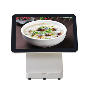 Sistema POS de caja registradora con pantalla táctil de Windows de 15,6 pulgadas a precio de fábrica para uso comercial de restaurante - Product Image 1