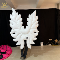 Costume d'ailes dansantes gonflables pour défilé flottant, événement de carnaval, costume de Noël