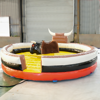Rodeo Bull Machine avec Custom Math Crazy Adult Competitive Game Mechanical Bull Ride