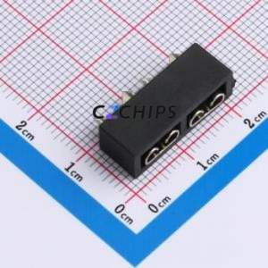 XF-509P Fuse Holder (Box) Through hole Component (THT) Fuse ( Rated Voltage: 500V )( Rated Current: 50A ) - Product Image 1