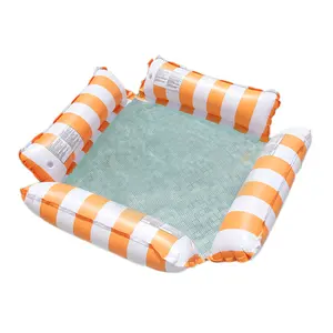 XXL-27 Venda quente Novo Quatro Tubo Inflável Fileiras Flutuantes Piscina Pendurado Net Foldable stripe linha flutuante