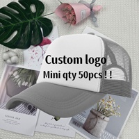 Gorra Publicitaria 2555 con Logotipo Personalizado, Gorra Trucker de Verano con Bloques de Color y Malla de Espuma para Trabajo y Voluntariado