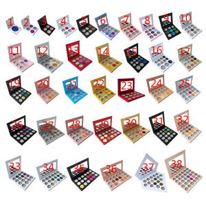 कस्टम डिय आईशैडो पैलेट शीमर के साथ उच्च वर्णक पाउडर-अपना स्वयं बनाएं - Product Image 4