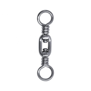 Anzuelo Giratorio Doble de Acero Inoxidable de Alta Resistencia, Giratorio y Suave, para Pesca de Grandes Peces, Uso en Barcos de Pesca - Product Image 1