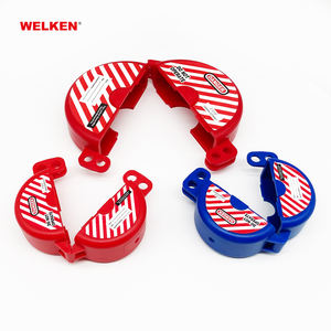 हाथ पहिया व्यास के लिए वाल्व के लिए सुरक्षा मानक गेट वाल्व लॉक-आउट डिवाइस 25 मिमी-63 मिमी - Product Image 4