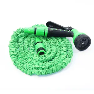 Watering Spray Gun Expandable Plastic Hose Garden Hose Car Multifunction Collapsible Pipe Water Nozzles
