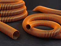 Tuyau d'aspiration industriel en PVC spirale, léger, durable, résistant à l'usure et à la corrosion, moulé de haute qualité