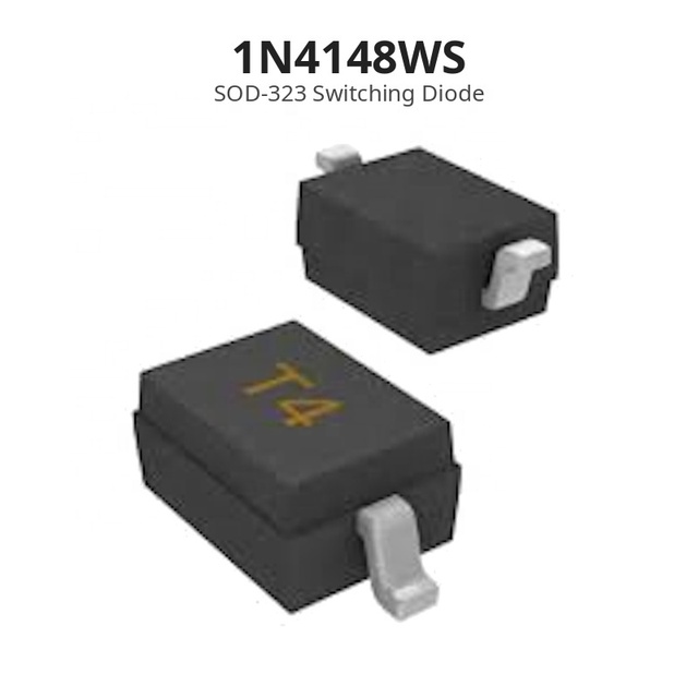 1N4148WS SOD-323 Switching Diode for Compact Signal Board and Logic Circuit