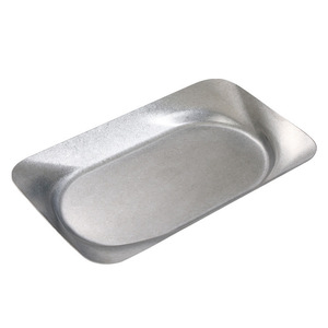 Stainless Steel Rectangular Dish Solid Color <b>Microwave</b> Safe Daily Use Child Target - Product Image 1