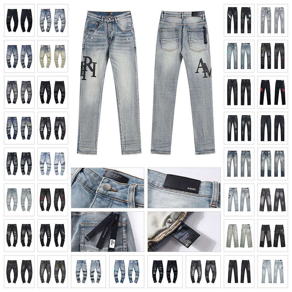 Custom Men Destroyed Jeans - High Quality & Trendy